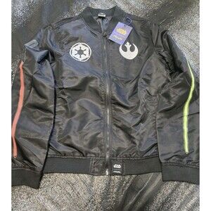 Star Wars Glow N the Dark Bomber Jacket (M) NWT by Cakeworthy Special Edition